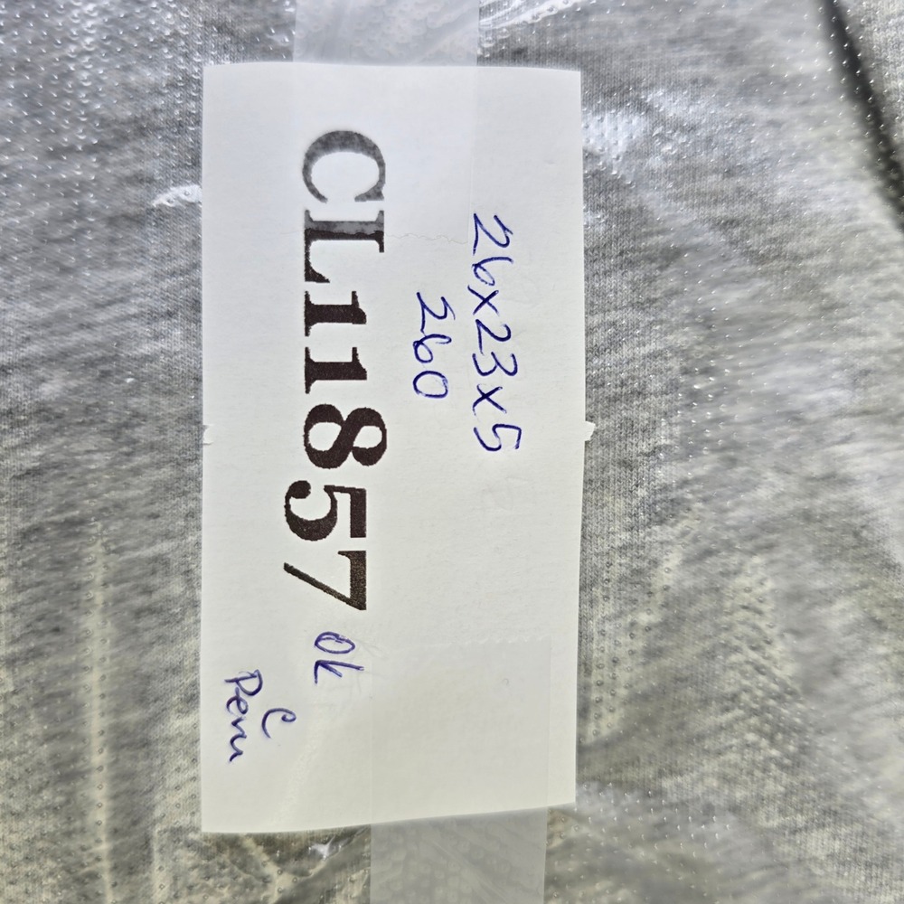 Outerknown Henley Shirt Mens XL Grey Organic Pima Cotton Long Sleeve Minimalist - Picture 12 of 12